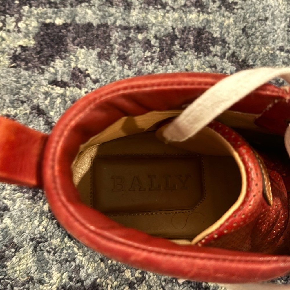 Bally Hightop Leather Sneakers - Picture 5 of 12